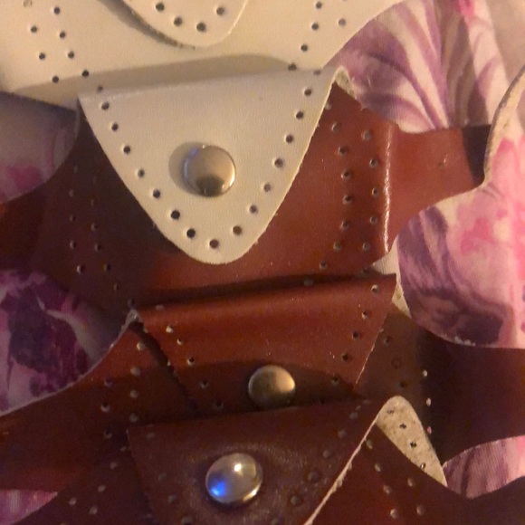 wrist wallet leather purse wristband handmade by meee I craft put it on purse - Picture 7 of 7